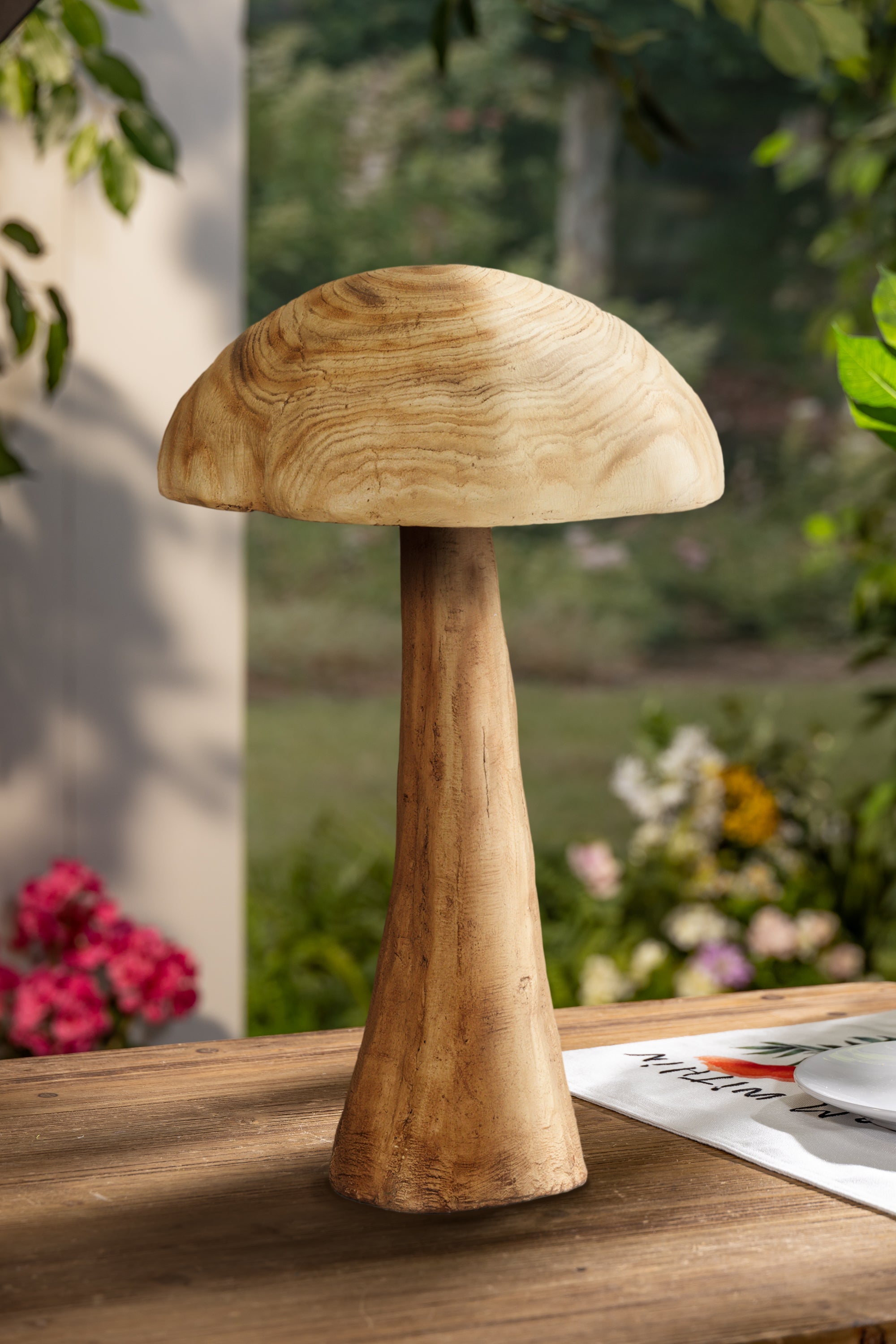 24 in. Magnesium Mushroom Figurine